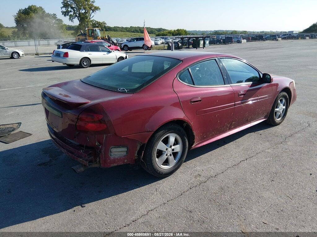 2G2WP522951247289 2005 PONTIAC GRAND PRIX photo no. 4