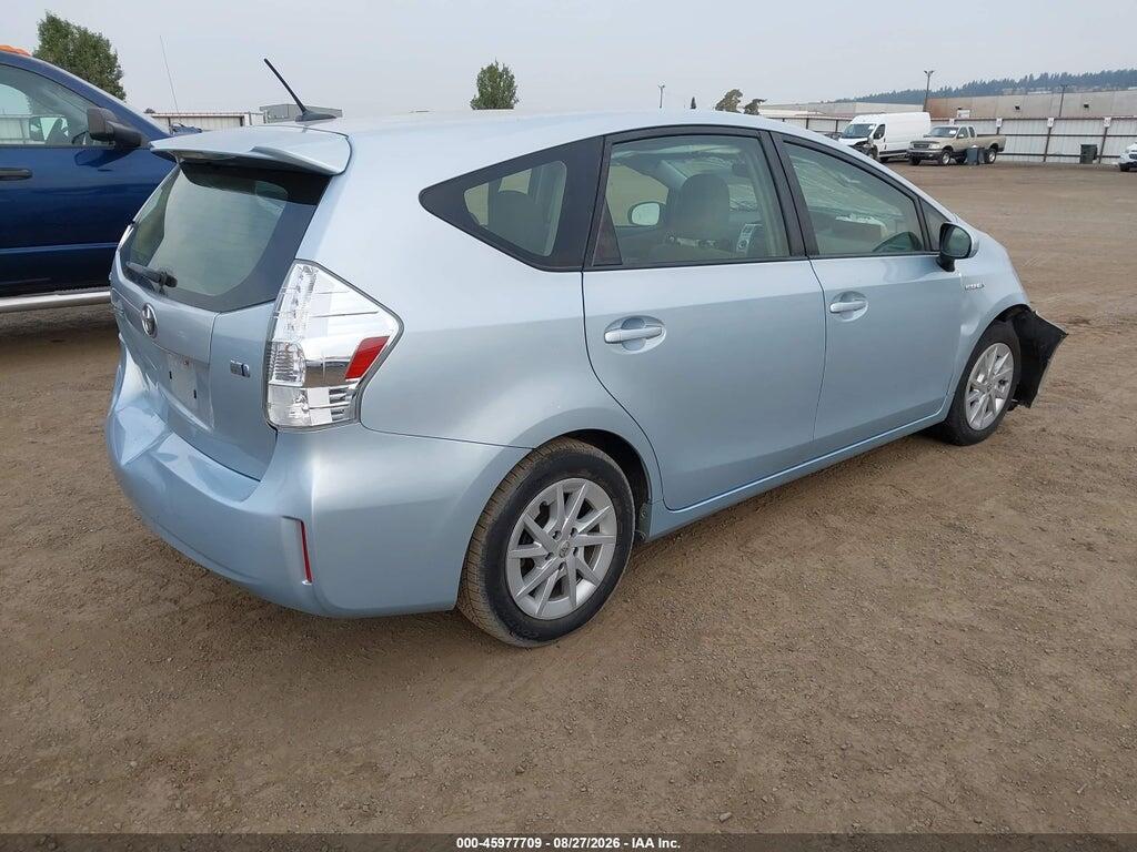 JTDZN3EU2C3127065 2012 TOYOTA PRIUS V photo no. 4