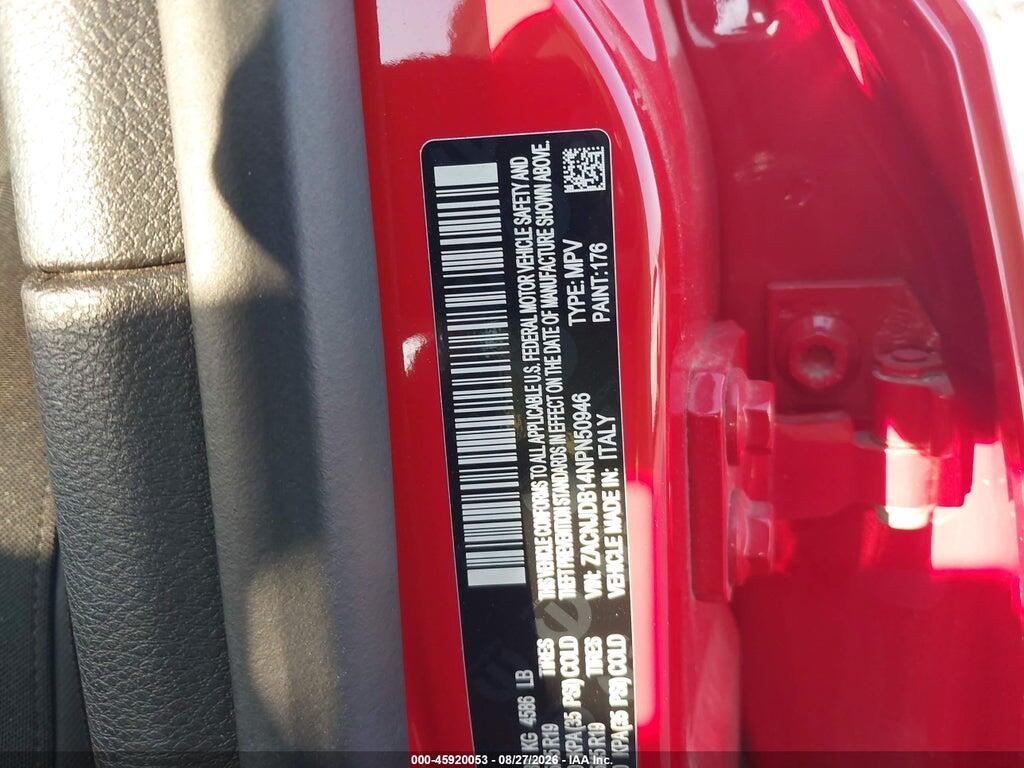 ZACNJDB14NPN50946 2022 JEEP RENEGADE photo no. 9