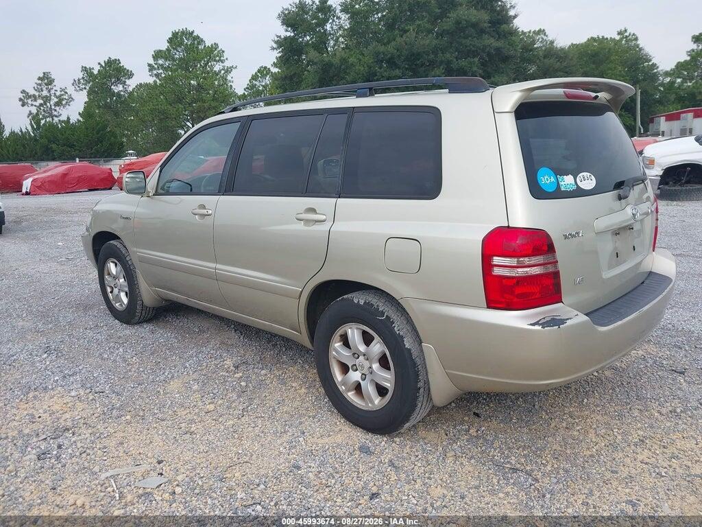 JTEGF21A230095953 2003 TOYOTA HIGHLANDER photo no. 3