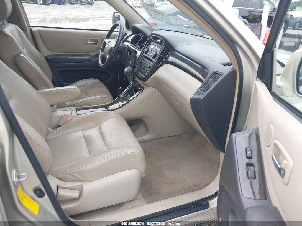 JTEGF21A230095953 2003 TOYOTA HIGHLANDER photo no. 5