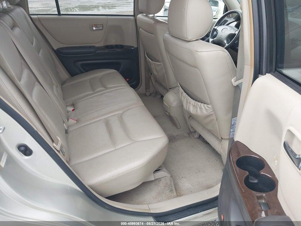 JTEGF21A230095953 2003 TOYOTA HIGHLANDER photo no. 8
