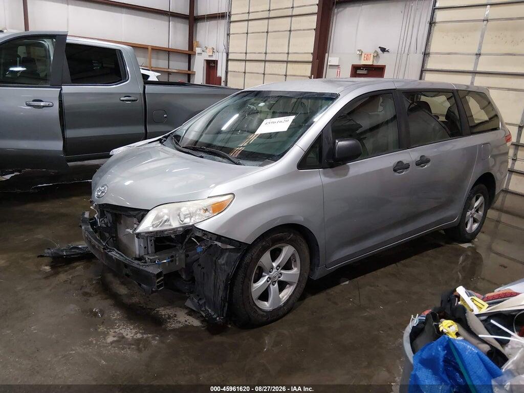 5TDKA3DC7CS014085 2012 TOYOTA SIENNA photo no. 2