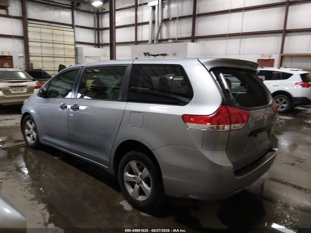 5TDKA3DC7CS014085 2012 TOYOTA SIENNA photo no. 3