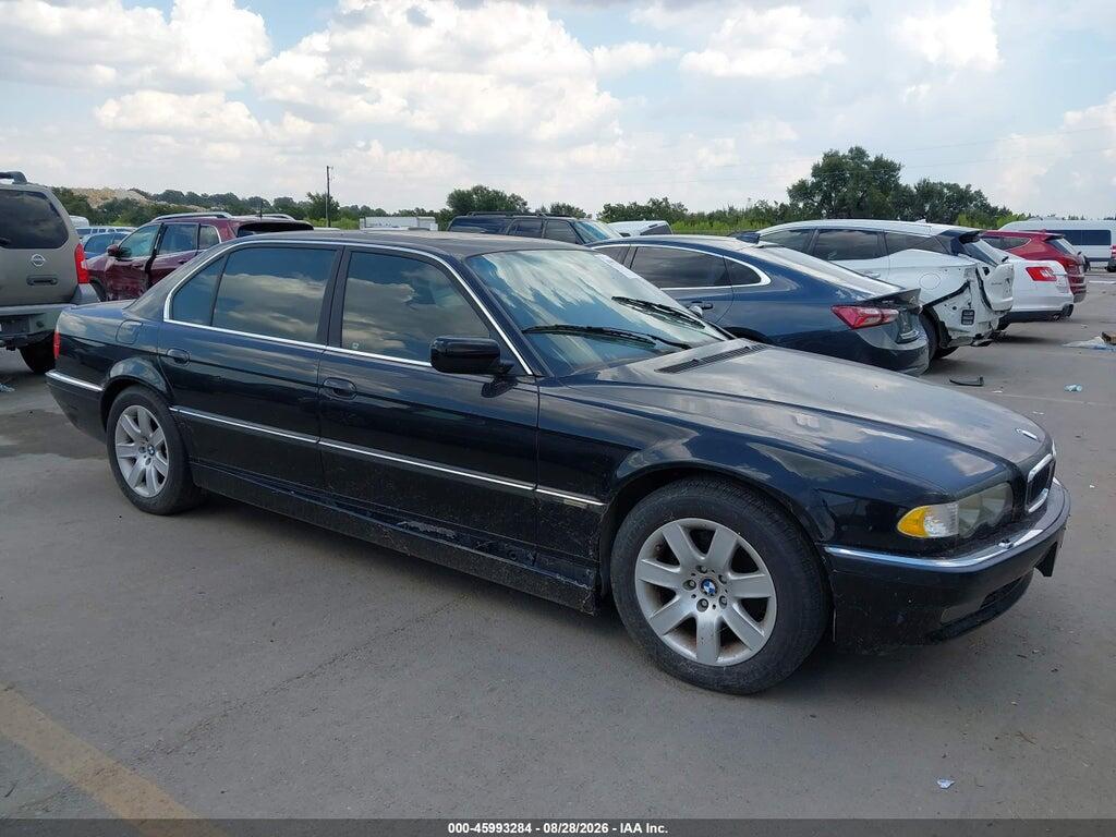 2001 BMW 740IL WBAGH83441DP22356