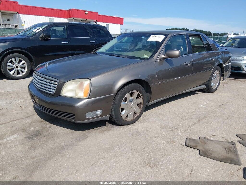 1G6KD54Y01U110215 2001 CADILLAC DEVILLE photo no. 2