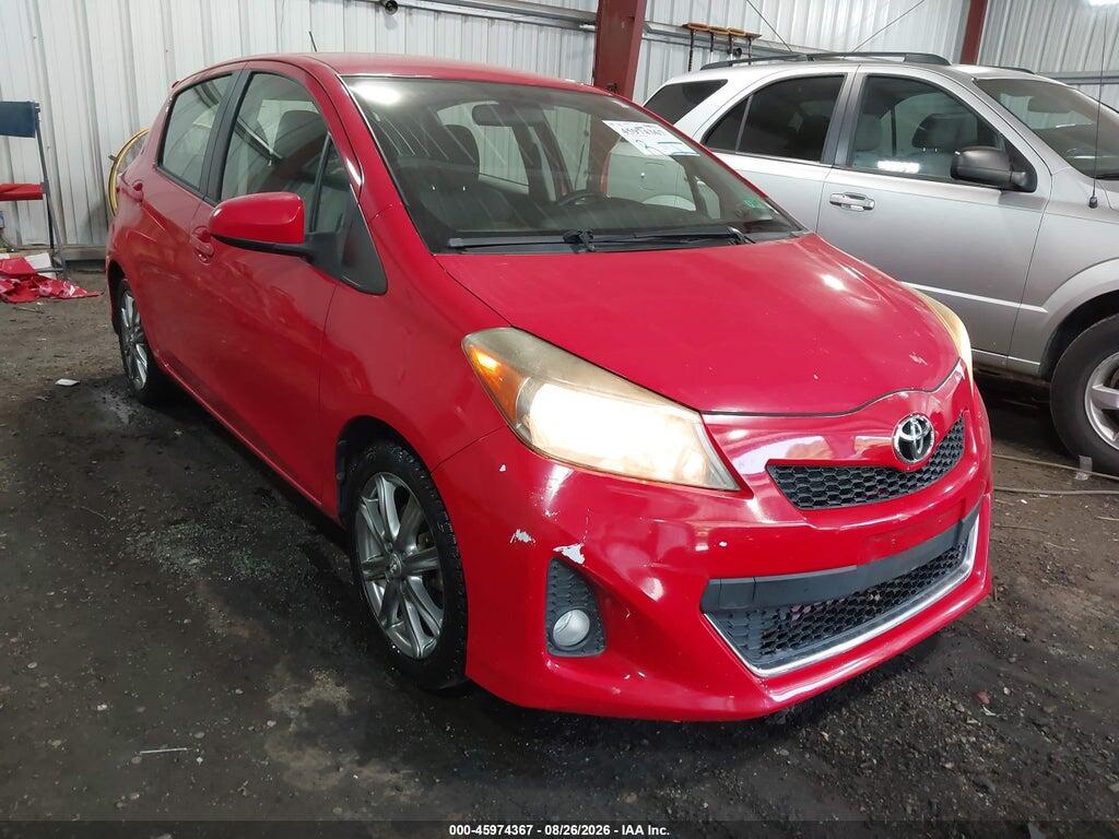 2012 TOYOTA YARIS JTDKTUD39CD532808