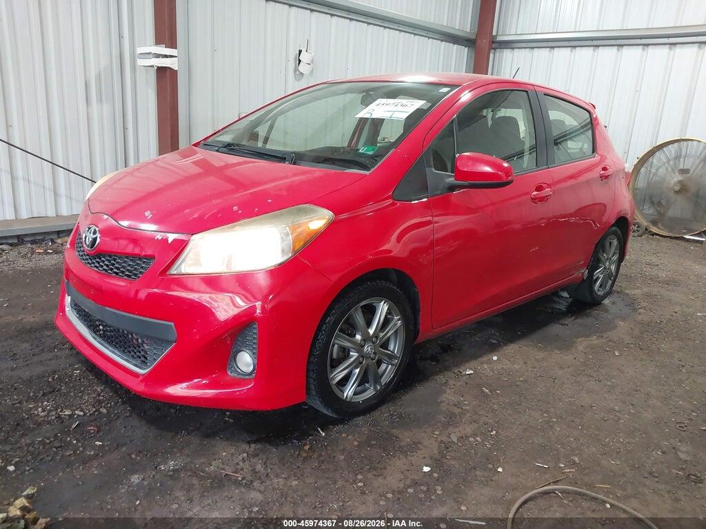 JTDKTUD39CD532808 2012 TOYOTA YARIS photo no. 2