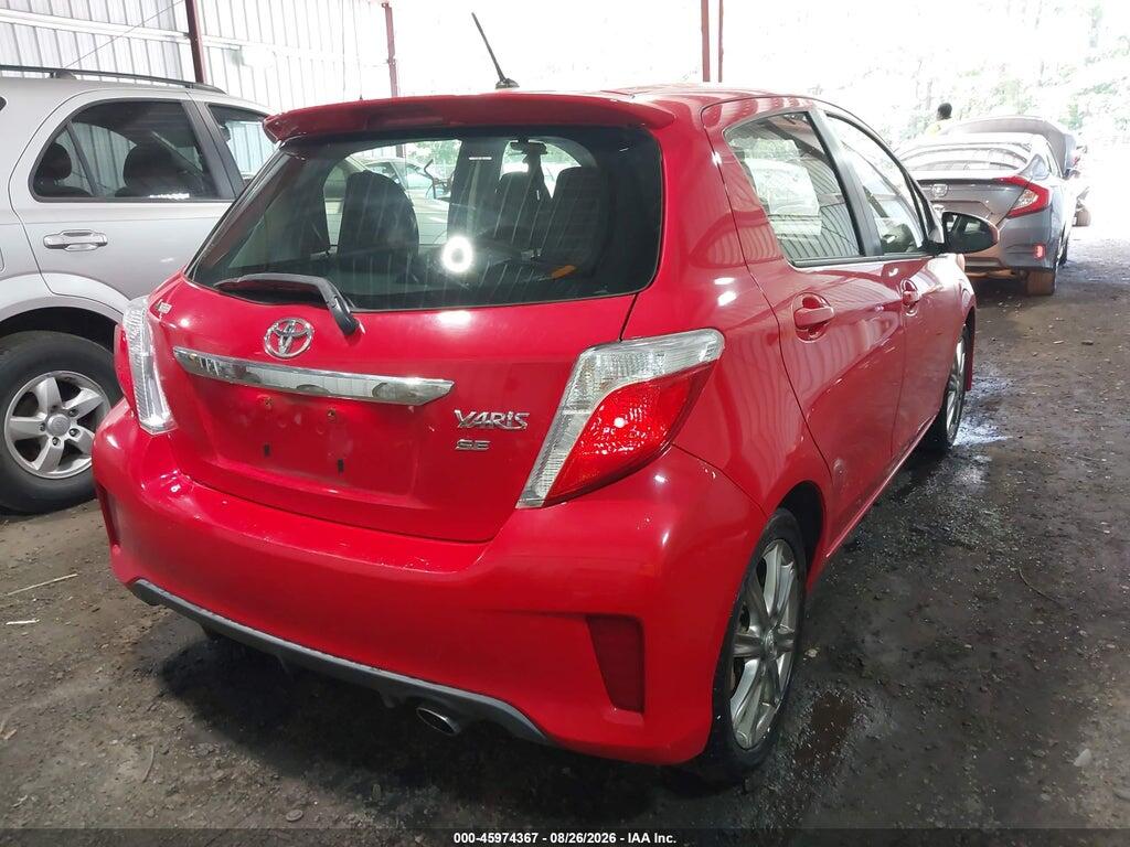 JTDKTUD39CD532808 2012 TOYOTA YARIS photo no. 4