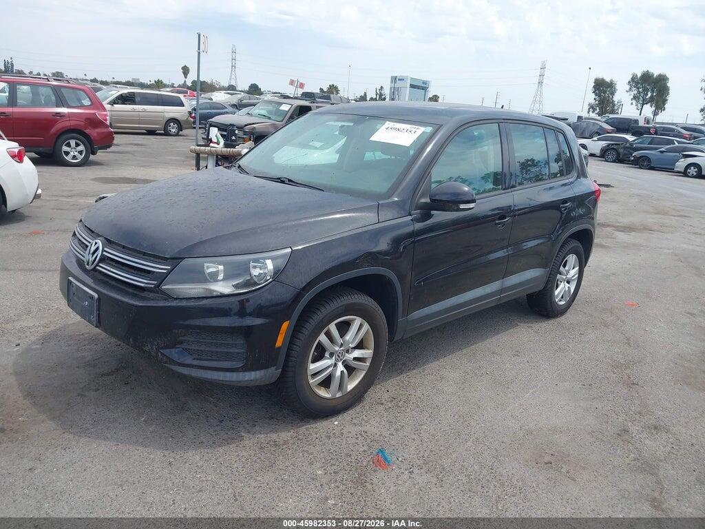 WVGBV7AX5CW605238 2012 VOLKSWAGEN TIGUAN photo no. 2
