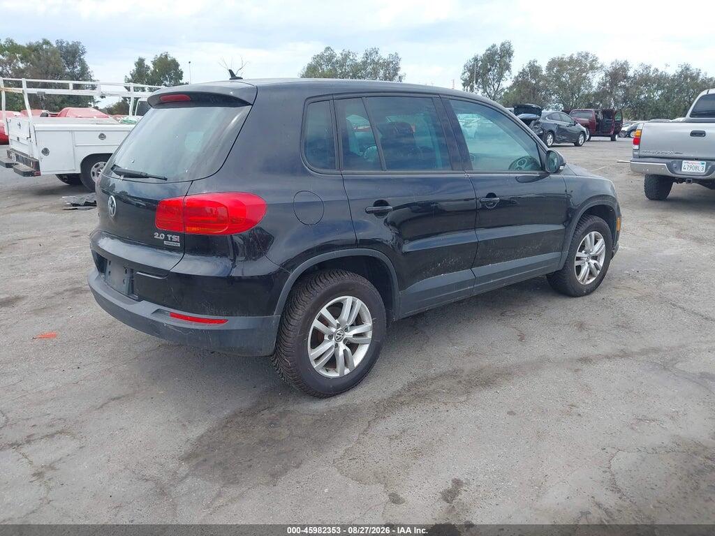 WVGBV7AX5CW605238 2012 VOLKSWAGEN TIGUAN photo no. 4