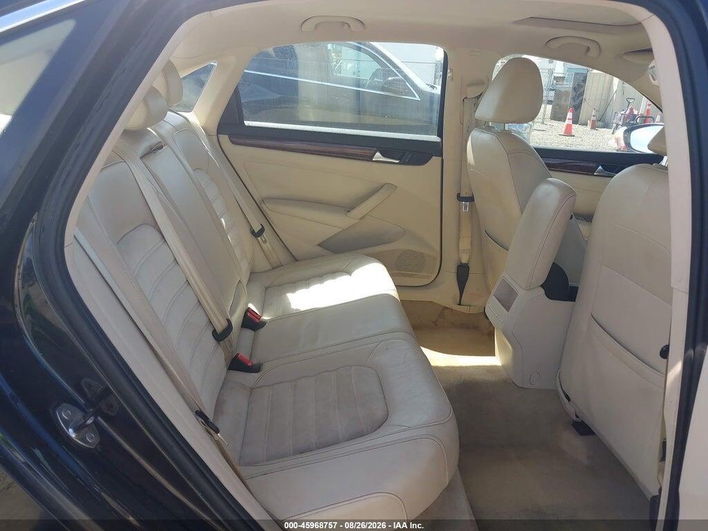 1VWCN7A33CC005760 2012 VOLKSWAGEN PASSAT photo no. 8