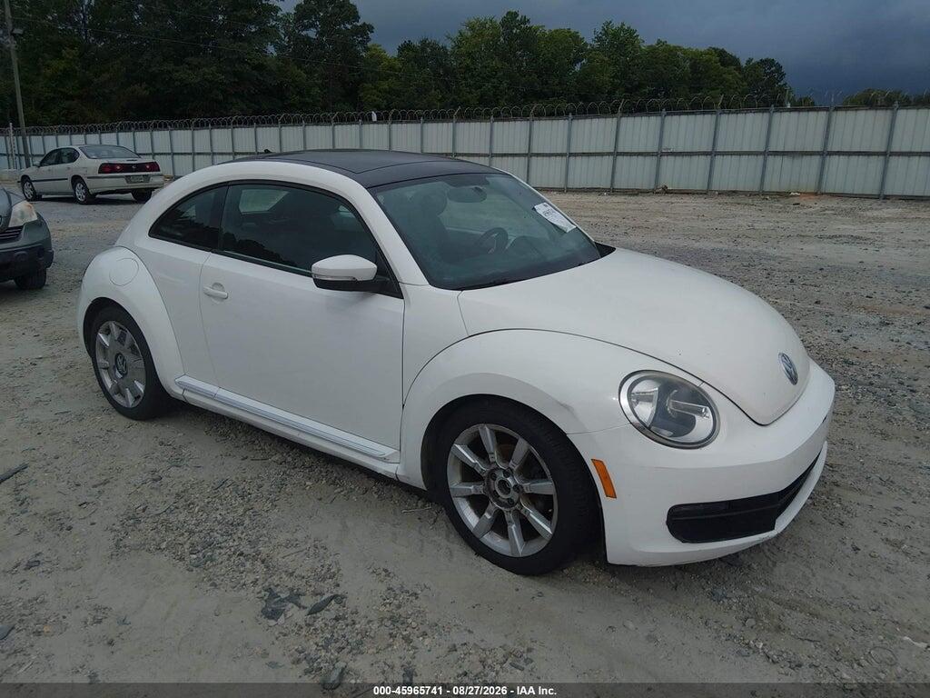 2012 VOLKSWAGEN BEETLE 3VWJX7AT0CM661303