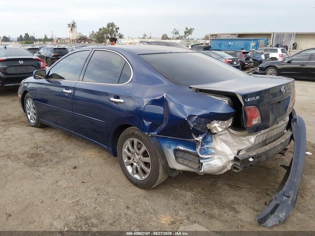 JTHBF30G220014232 2002 LEXUS ES 300 photo no. 3