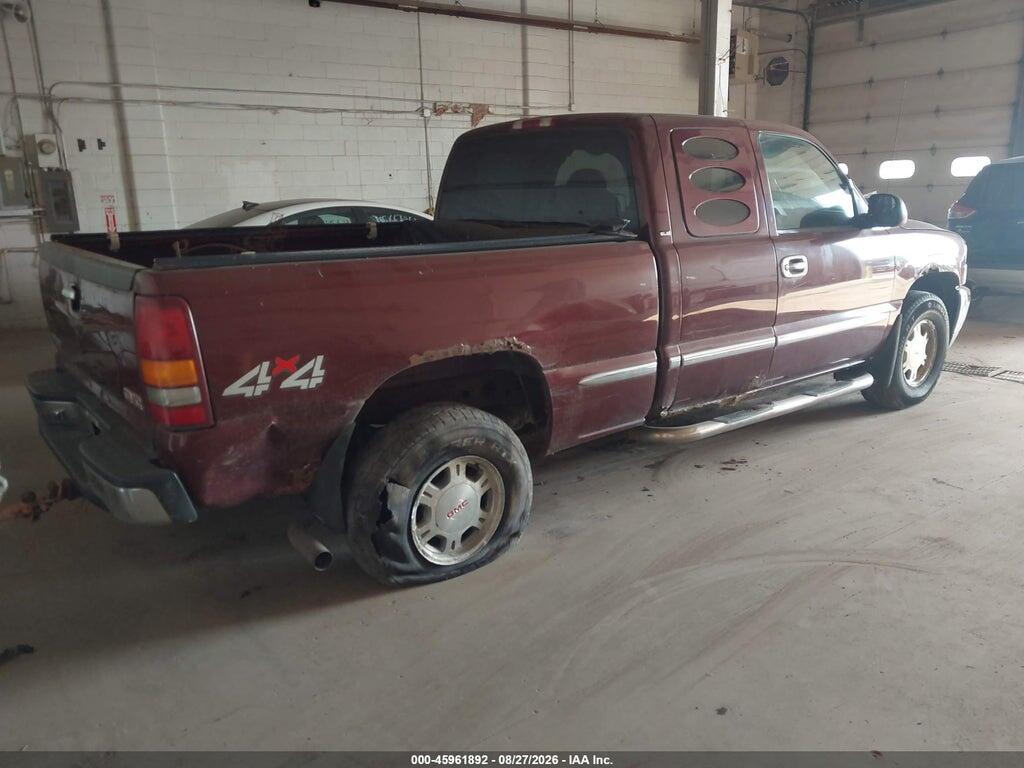 1GTEK19T41E233872 2001 GMC SIERRA 1500 photo no. 4