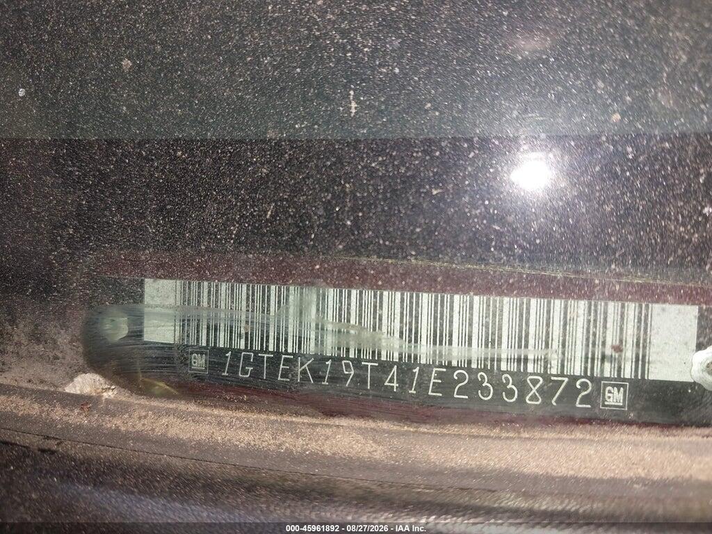 1GTEK19T41E233872 2001 GMC SIERRA 1500 photo no. 9