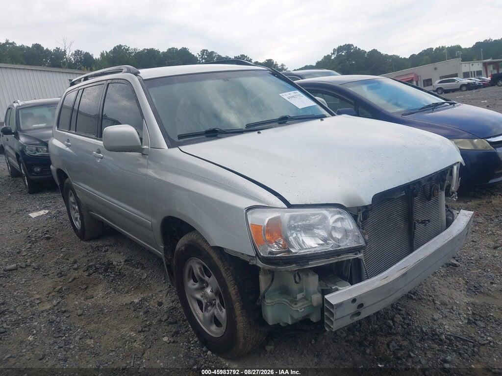 2005 TOYOTA HIGHLANDER JTEGP21A750044481