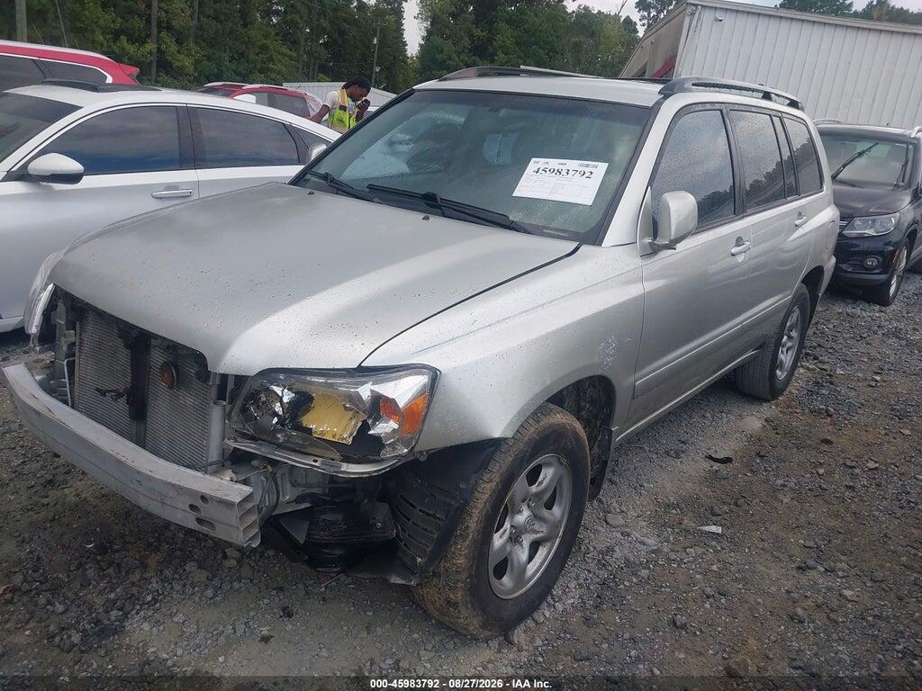 JTEGP21A750044481 2005 TOYOTA HIGHLANDER photo no. 2