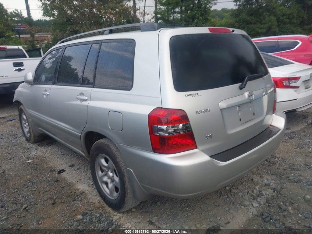 JTEGP21A750044481 2005 TOYOTA HIGHLANDER photo no. 3