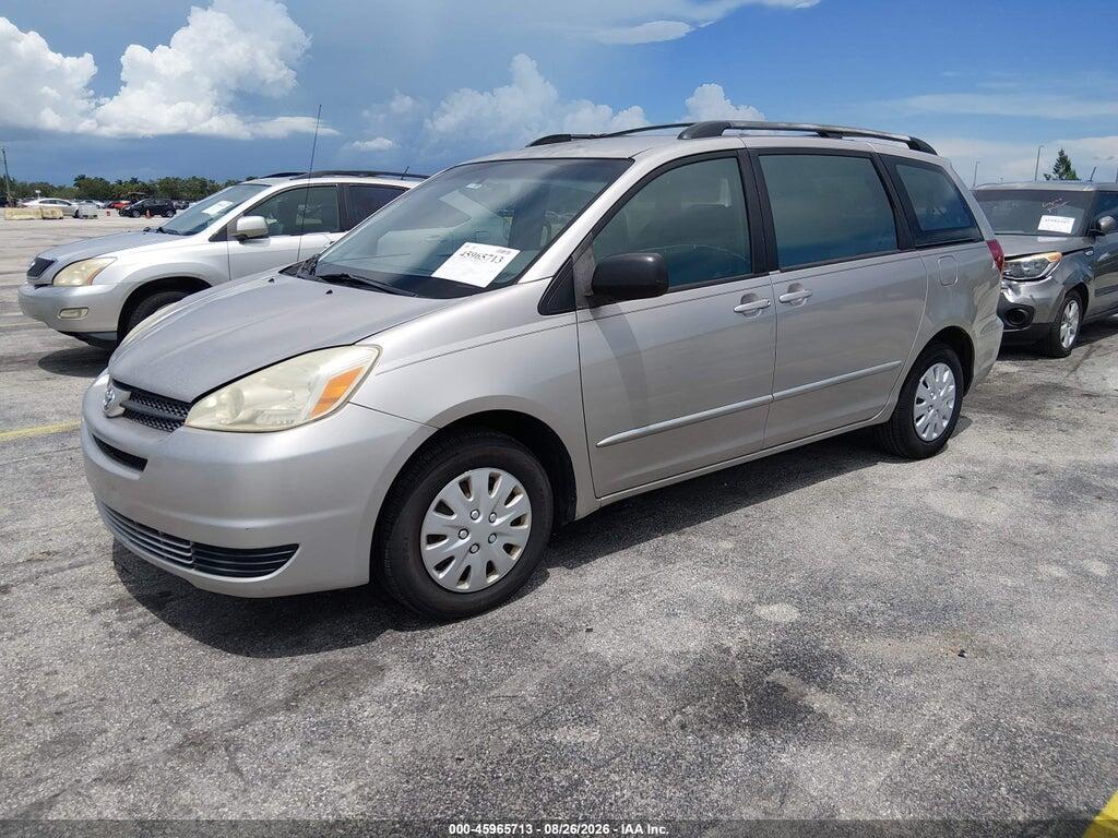 5TDZA23C25S313111 2005 TOYOTA SIENNA photo no. 2