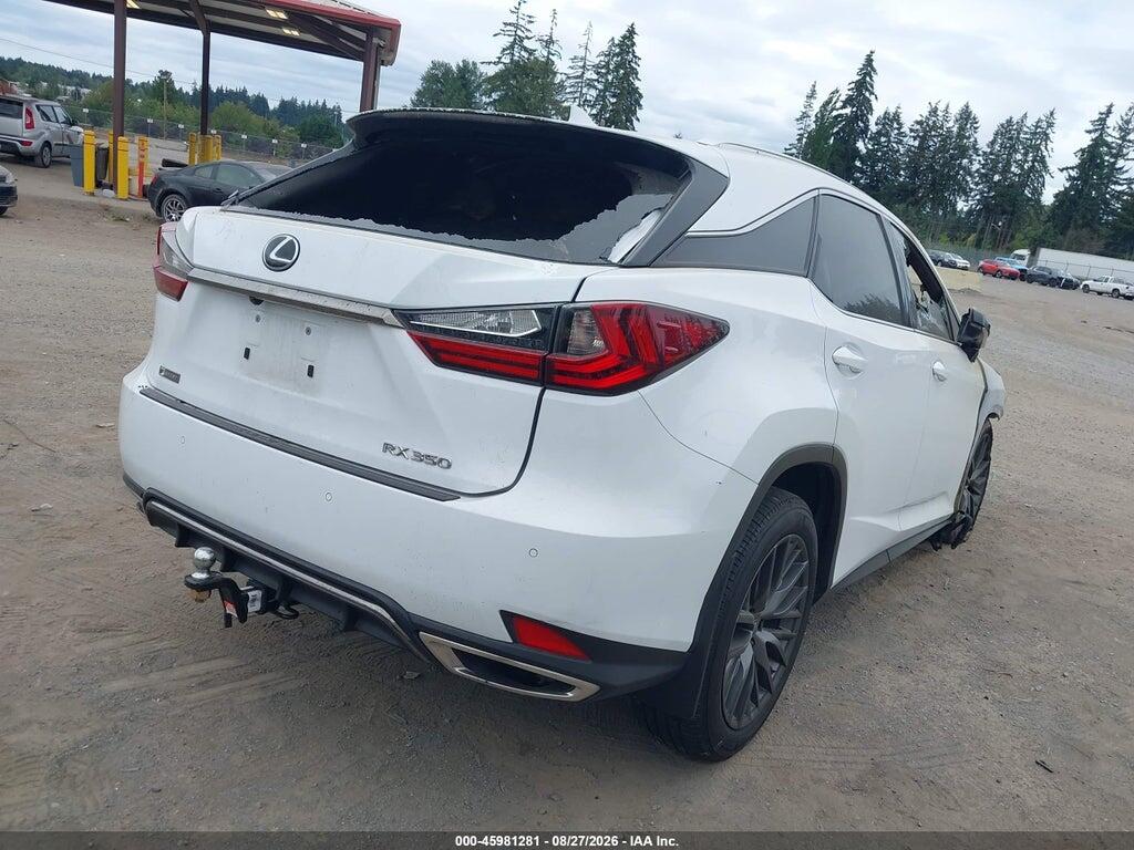 2T2YZMDA8NC351816 2022 LEXUS RX 350 photo no. 4