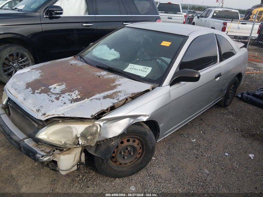 1HGEM22501L048968 2001 HONDA CIVIC photo no. 2