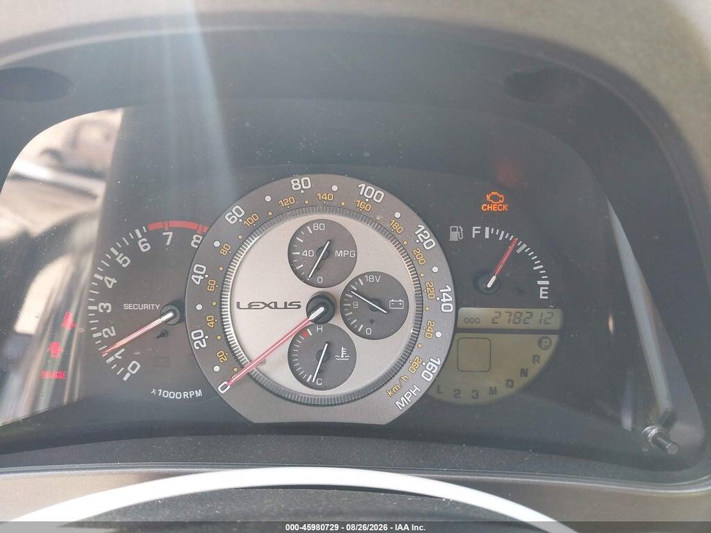 JTHBD182410030899 2001 LEXUS IS 300 photo no. 7