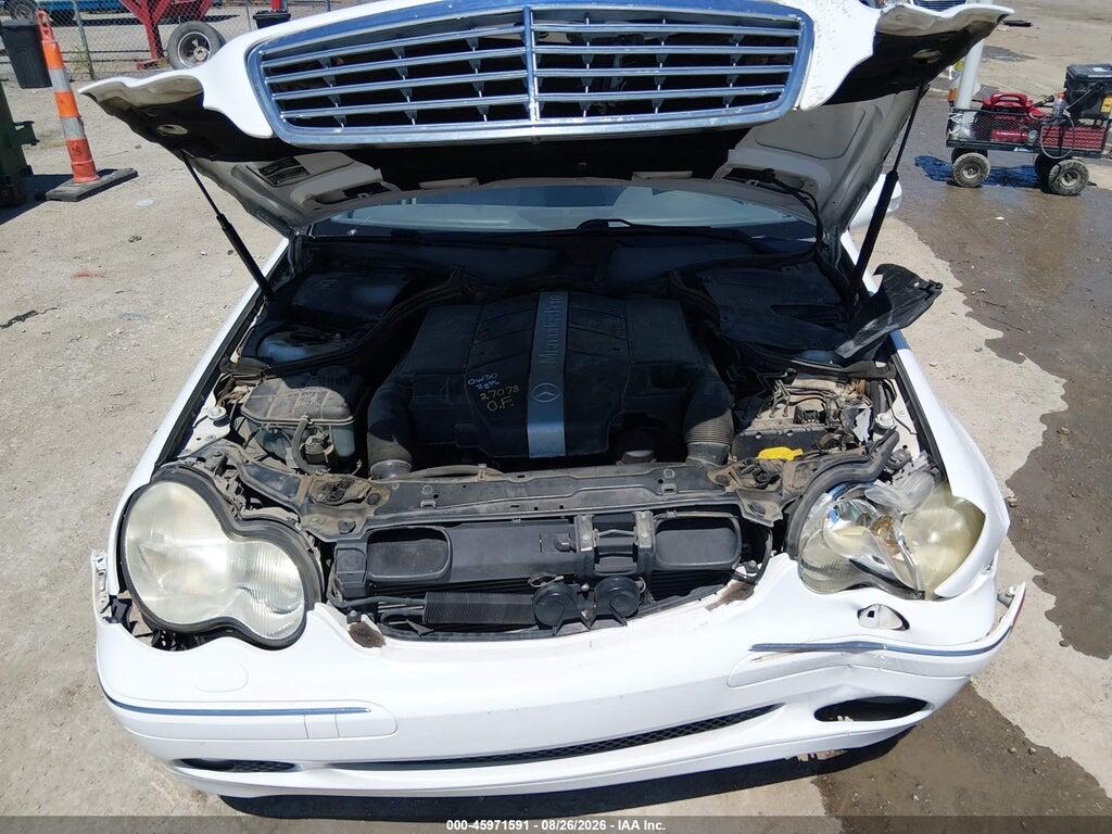 WDBRF61JX1F078668 2001 MERCEDES-BENZ C 240 photo no. 10