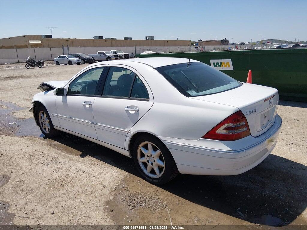 WDBRF61JX1F078668 2001 MERCEDES-BENZ C 240 photo no. 3