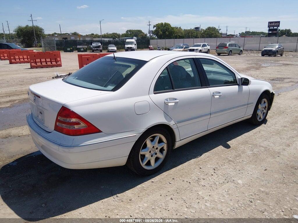 WDBRF61JX1F078668 2001 MERCEDES-BENZ C 240 photo no. 4