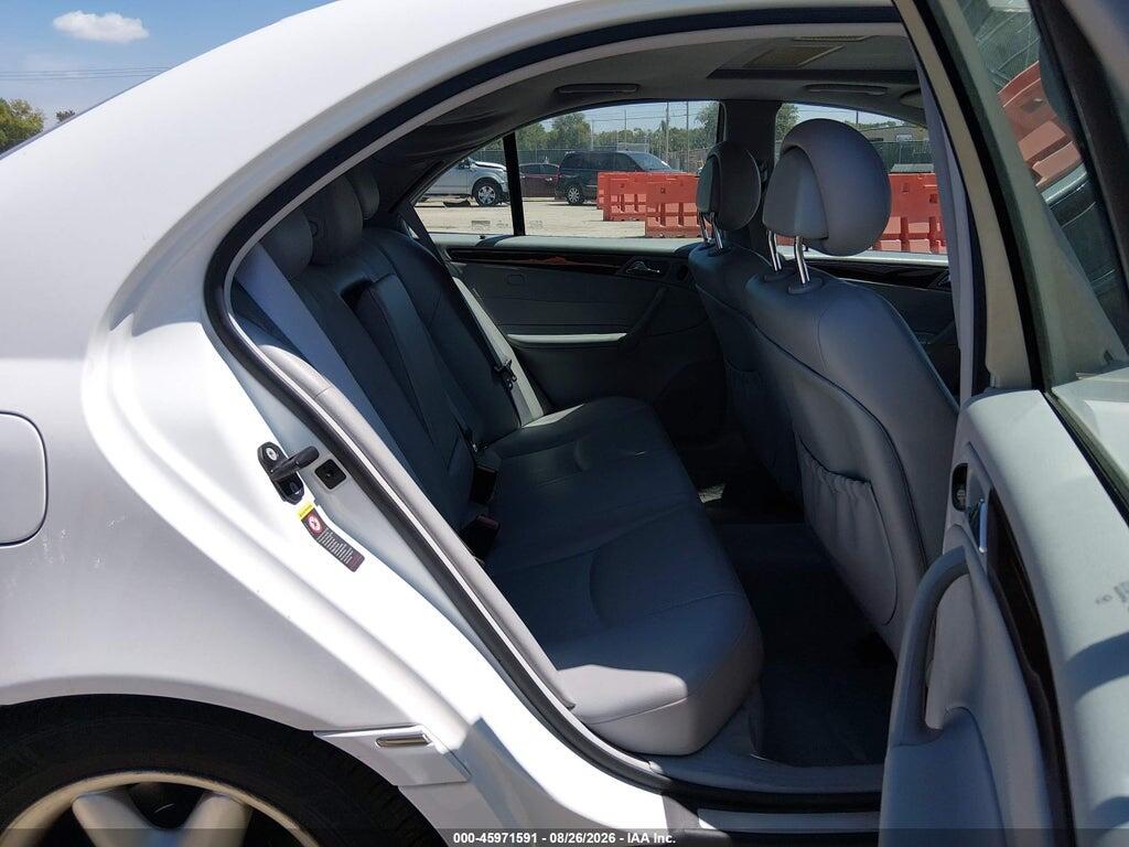 WDBRF61JX1F078668 2001 MERCEDES-BENZ C 240 photo no. 8