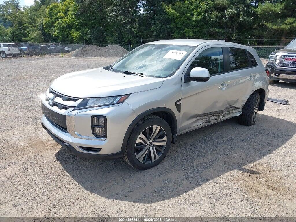 JA4APUAUXNU017066 2022 MITSUBISHI OUTLANDER SPORT photo no. 2