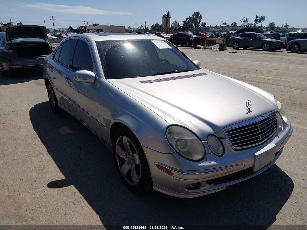 2004 MERCEDES-BENZ E 320 WDBUF65J54A396087