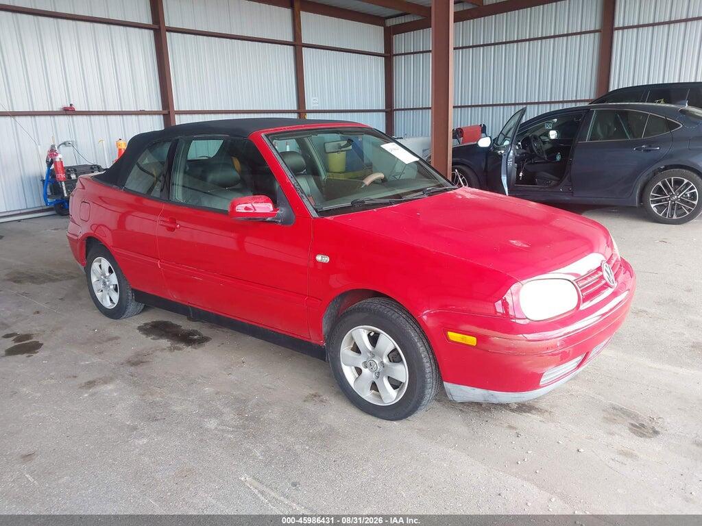 2002 VOLKSWAGEN CABRIO 3VWDC21V02M807596