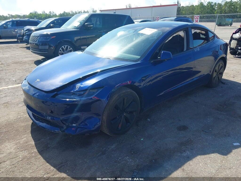 5YJ3E1EB6SF902896 2025 TESLA MODEL 3 photo no. 2