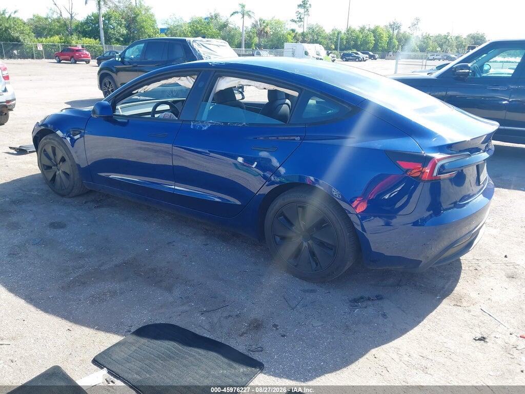 5YJ3E1EB6SF902896 2025 TESLA MODEL 3 photo no. 3