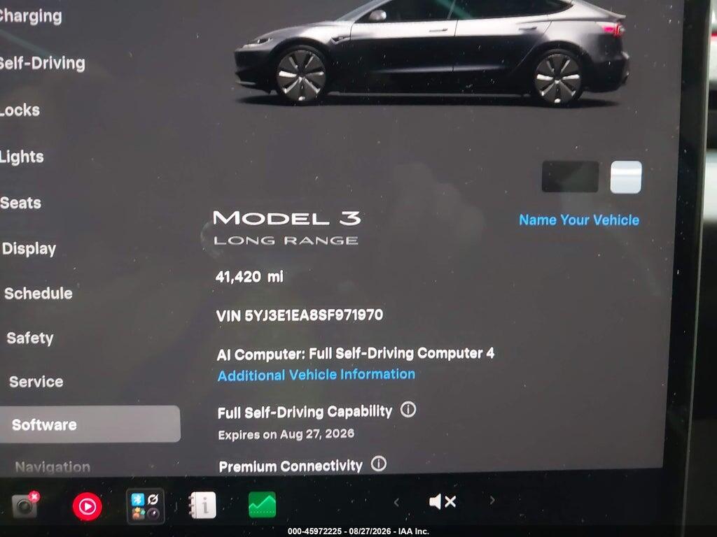 5YJ3E1EA8SF971970 2025 TESLA MODEL 3 photo no. 7