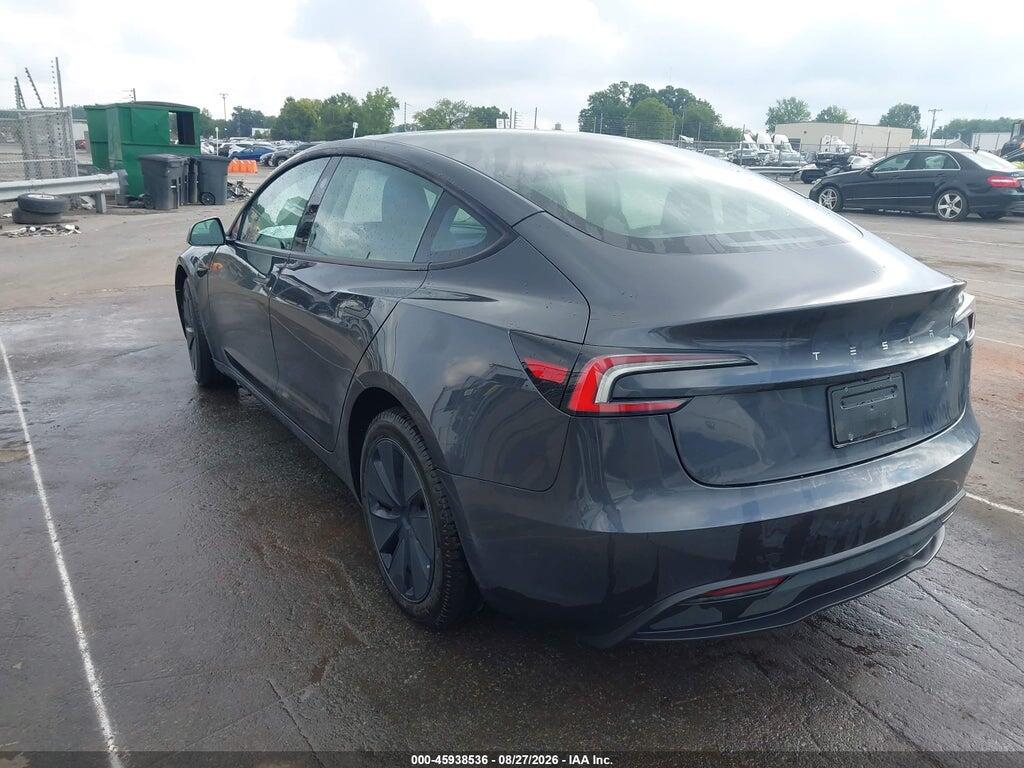 5YJ3E1EA4SF967978 2025 TESLA MODEL 3 photo no. 3