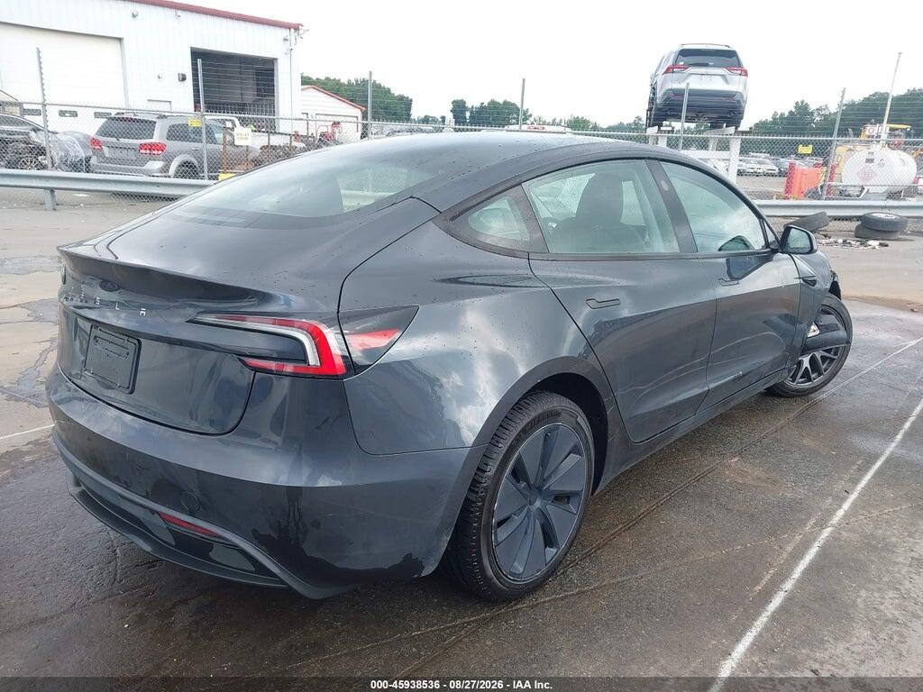 5YJ3E1EA4SF967978 2025 TESLA MODEL 3 photo no. 4