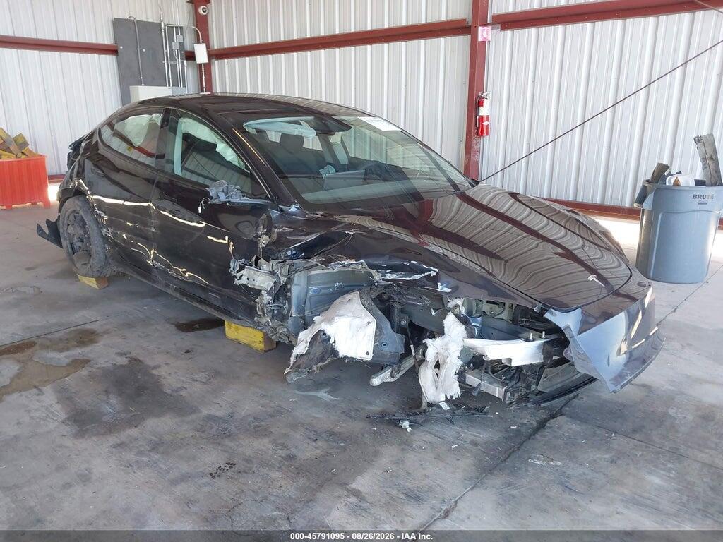 2025 TESLA MODEL 3 5YJ3E1EA0SF075646