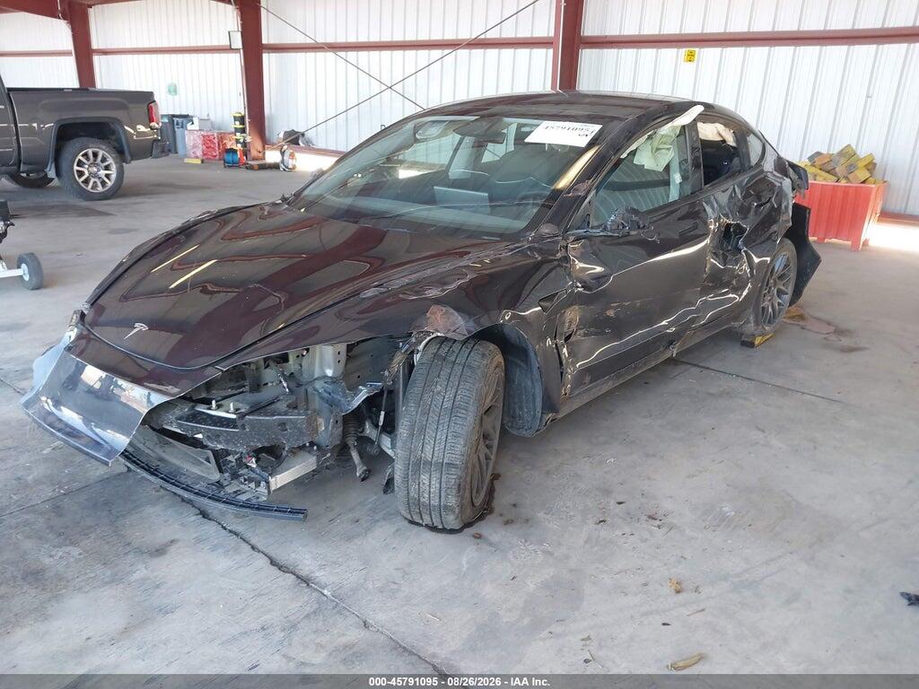 5YJ3E1EA0SF075646 2025 TESLA MODEL 3 photo no. 2
