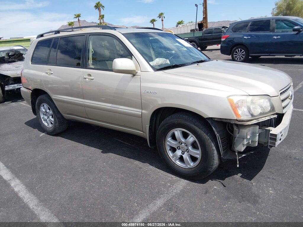 2001 TOYOTA HIGHLANDER JTEHF21A210018937