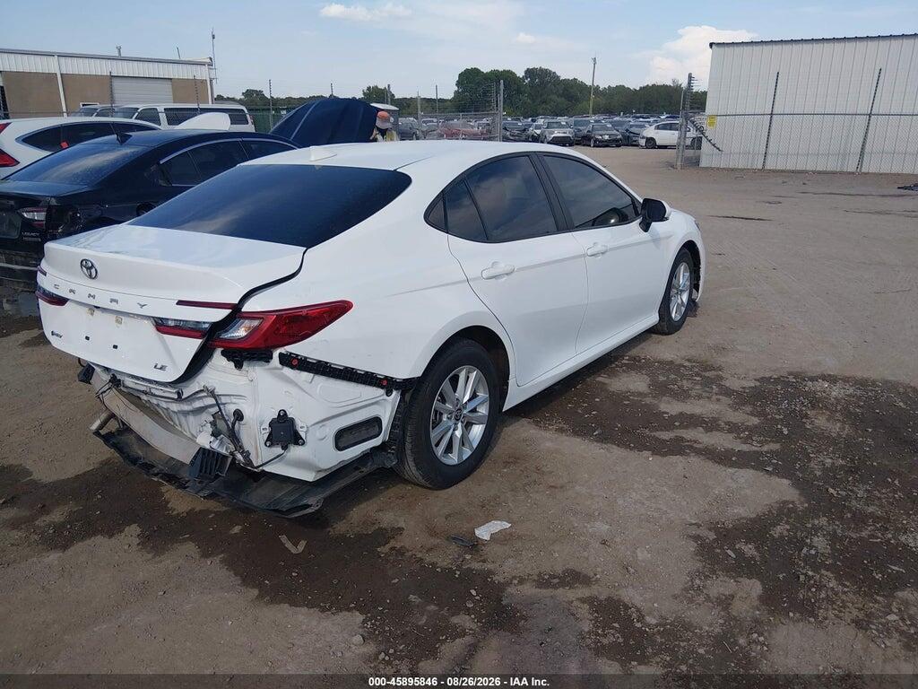 4T1DAACK5SU501314 2025 TOYOTA CAMRY photo no. 4