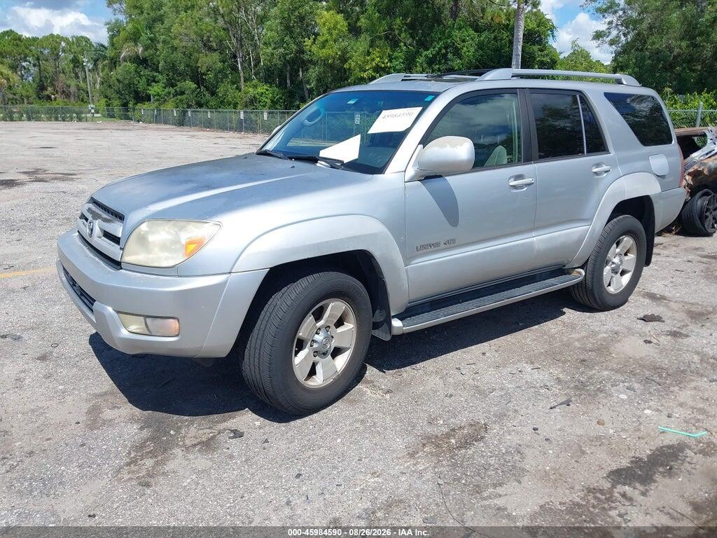 JTEBU17R440049971 2004 TOYOTA 4RUNNER photo no. 2
