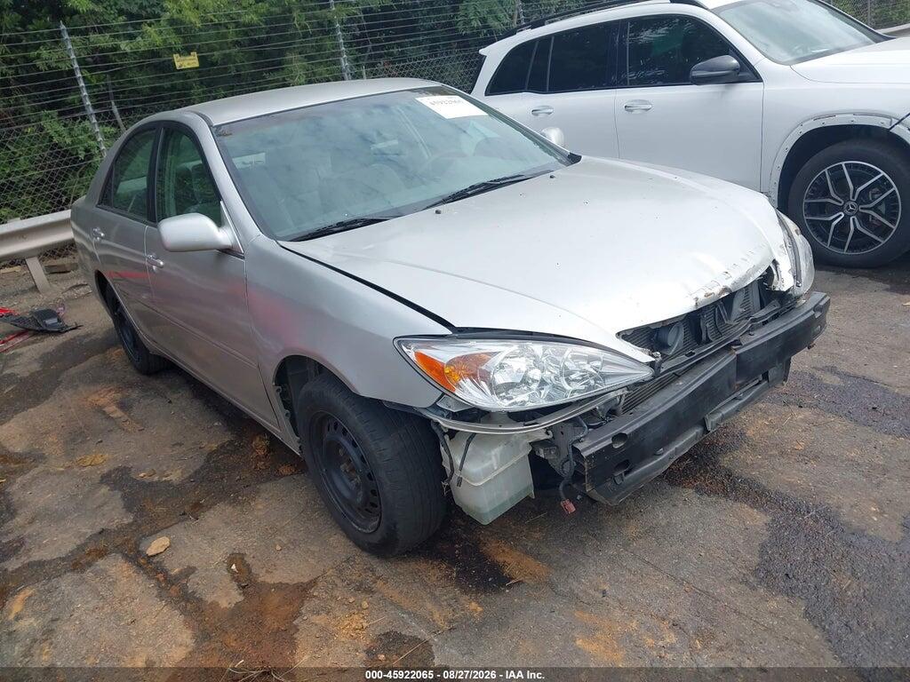 2004 TOYOTA CAMRY 4T1BE32K54U834009