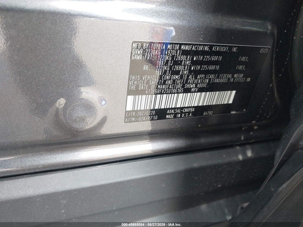 4T3E6RFV2SU186165 2025 TOYOTA RAV4 HYBRID photo no. 9