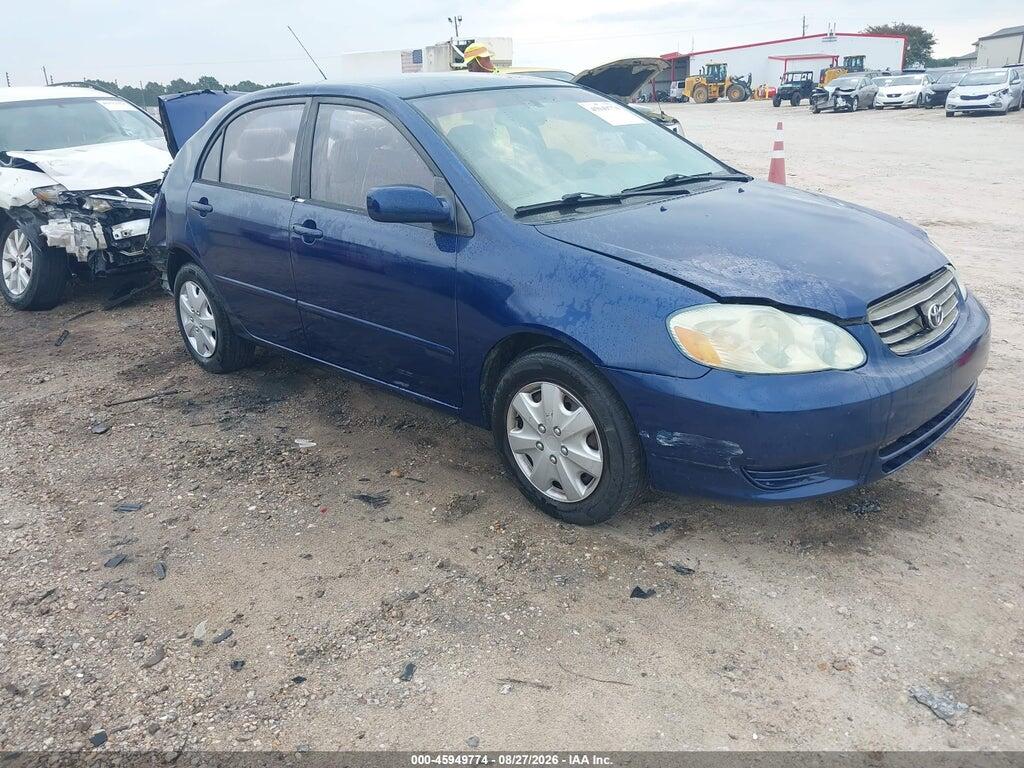 2004 TOYOTA COROLLA 2T1BR32E24C288124
