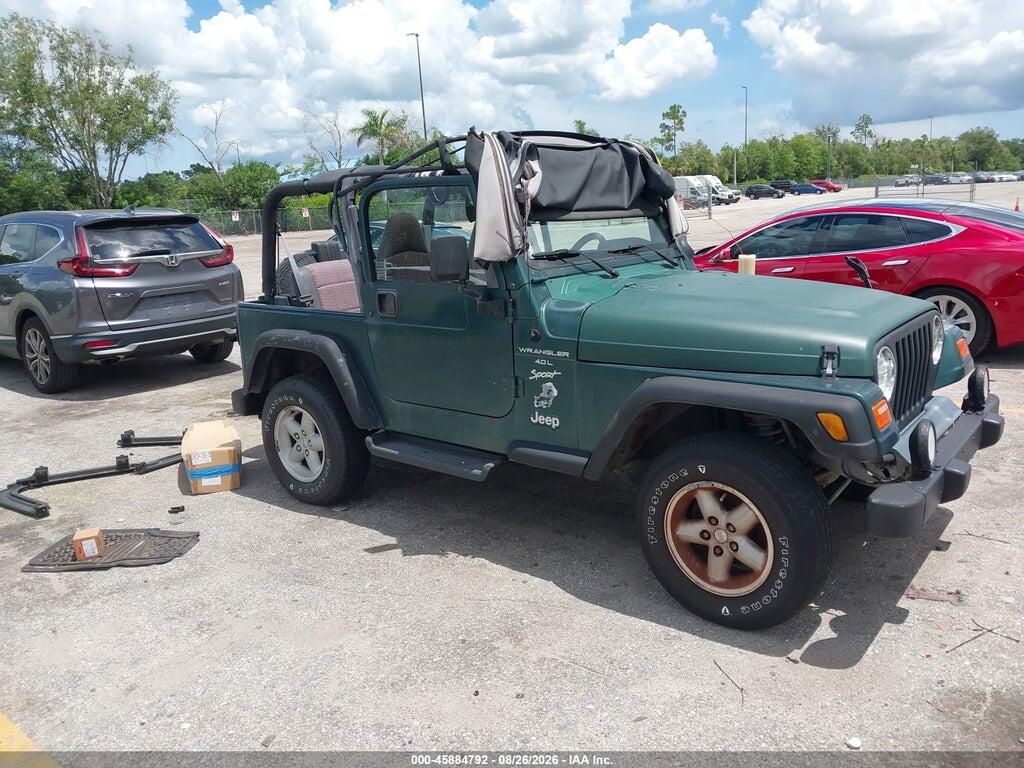 2000 JEEP WRANGLER 1J4FA49S8YP704849