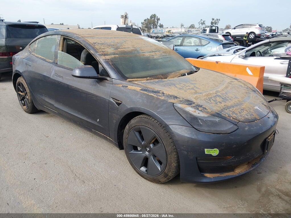2022 TESLA MODEL 3 5YJ3E1EBXNF178179