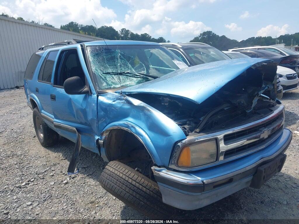 1997 CHEVROLET BLAZER 1GNCS13W0V2168933